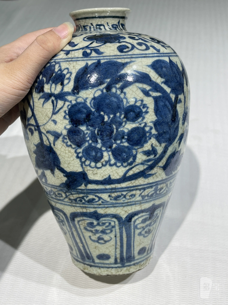 清代 青花瓷器一组八件 - 图24